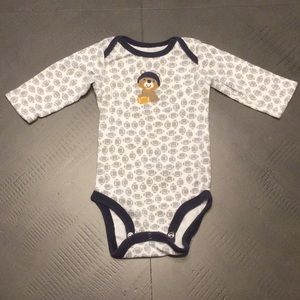 Carter’s Long Sleeve Onesie w/ Overlap Shoulder